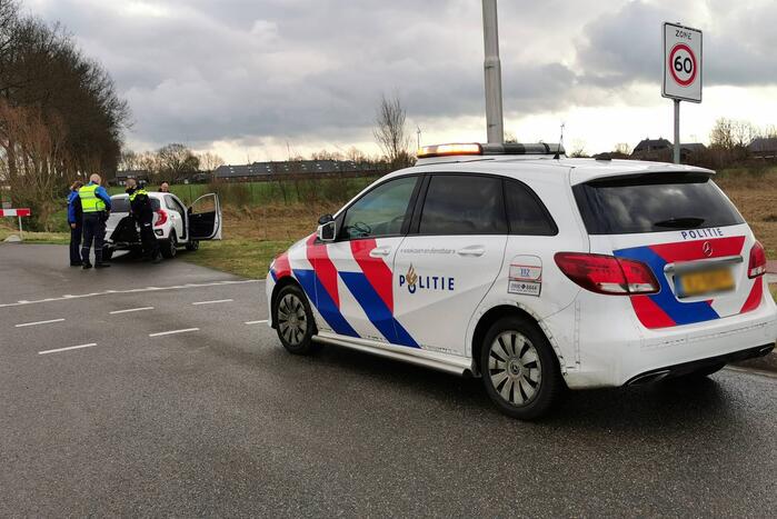 Automobilist aangehouden na ongeval