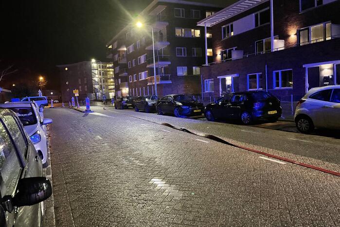 Brand in woning snel geblust