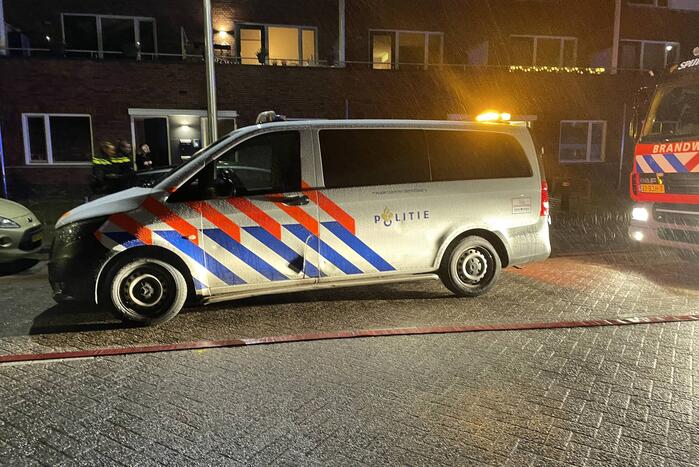 Brand in woning snel geblust