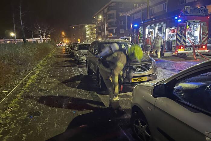 Brand in woning snel geblust