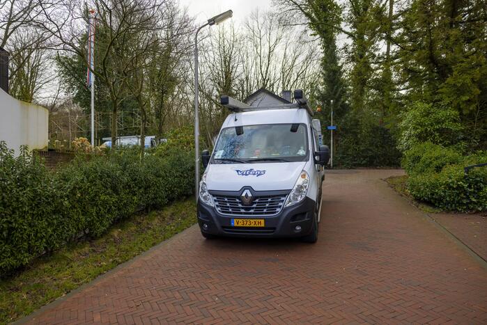 Vitens bezig met herstel van gesprongen waterleiding