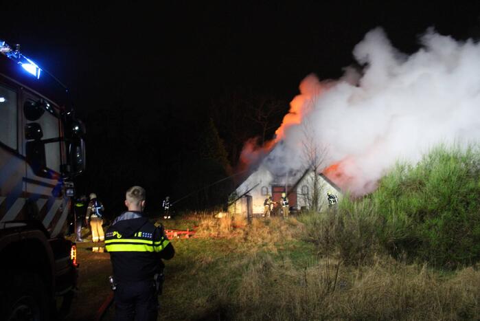 Veel rookontwikkeling bij uitslaande brand