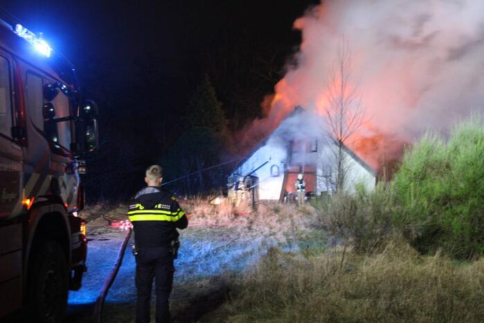 Veel rookontwikkeling bij uitslaande brand