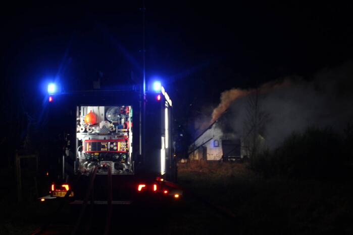 Veel rookontwikkeling bij uitslaande brand