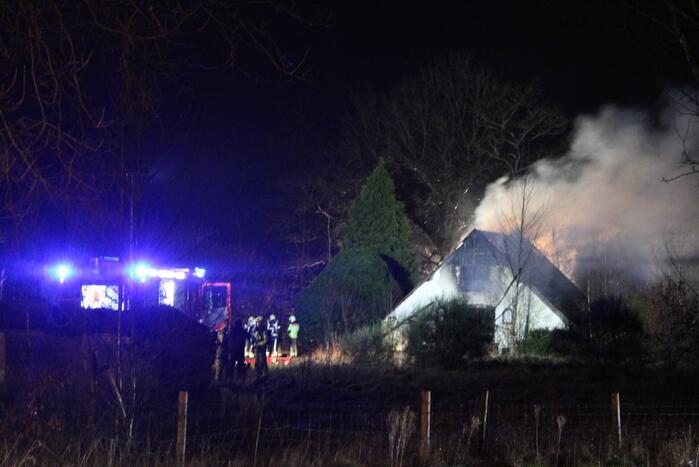 Veel rookontwikkeling bij uitslaande brand