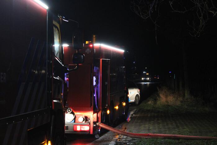 Veel rookontwikkeling bij uitslaande brand