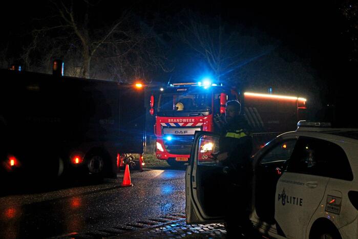 Veel rookontwikkeling bij uitslaande brand