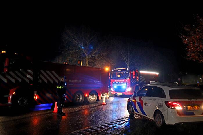 Veel rookontwikkeling bij uitslaande brand
