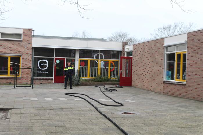 Basisschool de Schakel ontruimd vanwege brand