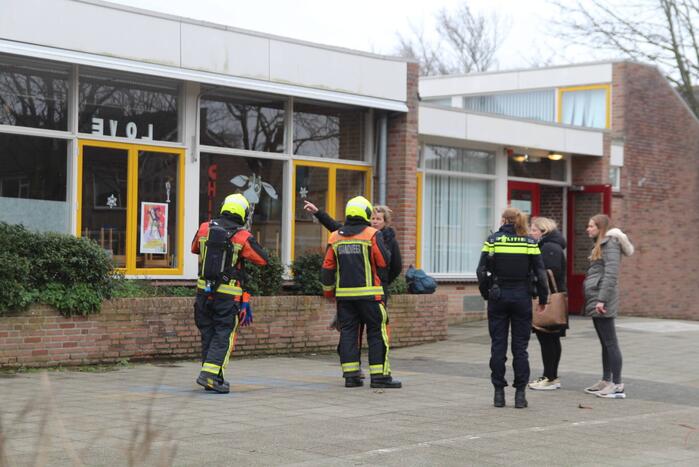 Basisschool de Schakel ontruimd vanwege brand