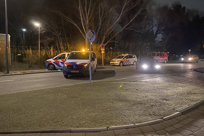 Gewonde nadat boom op auto valt