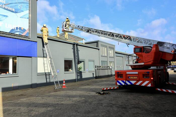 Lichtkoepel Mac Carwash waait los