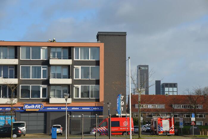 Schoorsteenkappen dreigen weg te waaien