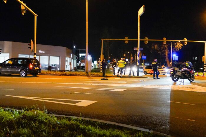 Schade bij ongeval op kruising