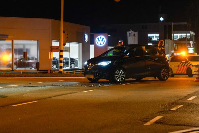 Schade bij ongeval op kruising