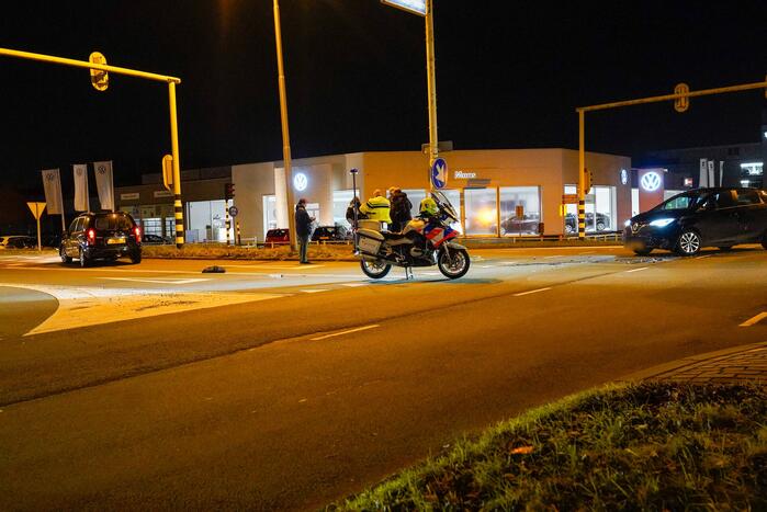 Schade bij ongeval op kruising