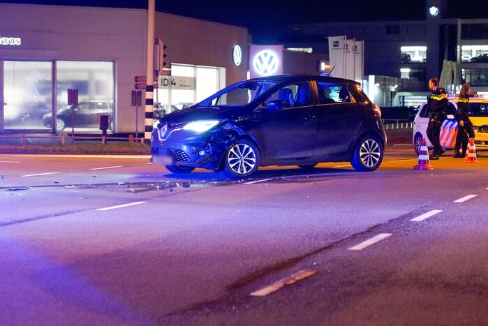 Schade bij ongeval op kruising