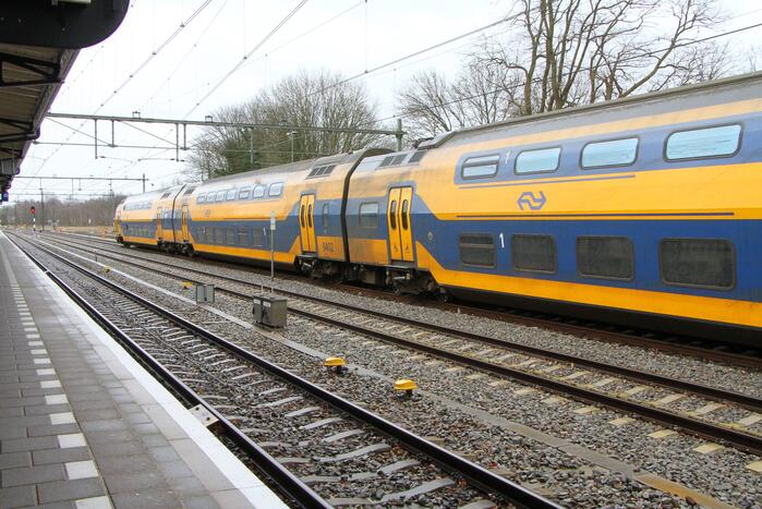 Treinen stilgelegd vanwege storm Eunice