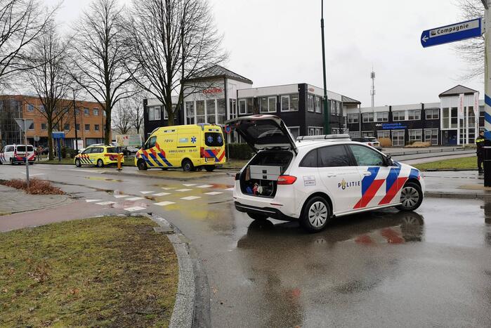 Fietser zwaargewond na val