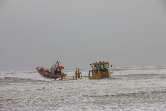 KNRM ingezet tijdens harde storm