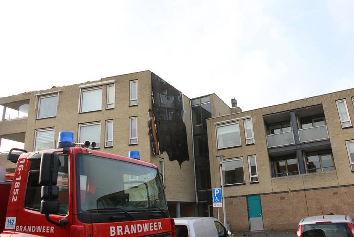 Meerdere daken losgewaaid door Eunice