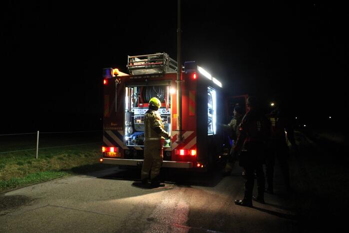 Auto aangetroffen in sloot