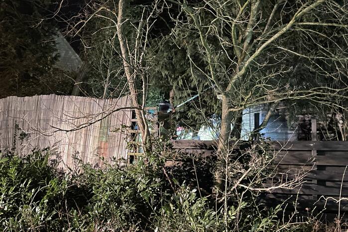 Brandweer stelt boom veilig