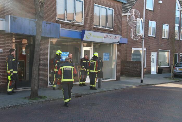 Sierverlichting verwijderd door de brandweer
