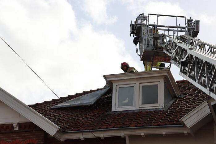 Centrum afgezet vanwege gevaarlijke situatie