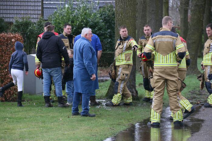 Boom veroorzaakt waterlekkage