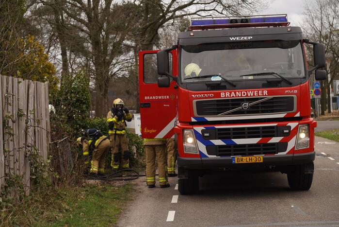 Industriebrand blijkt hoop afval in brand