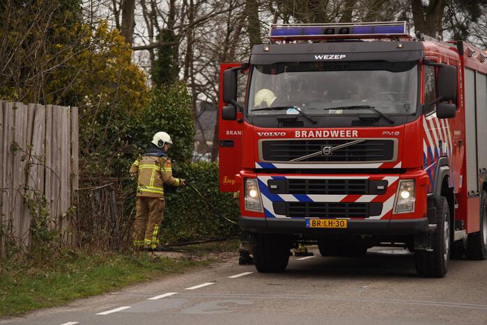 Industriebrand blijkt hoop afval in brand