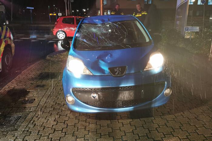 Fietser gewond bij aanrijding met auto