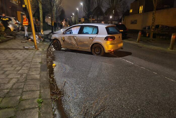 Persoon aangehouden na eenzijdig ongeval