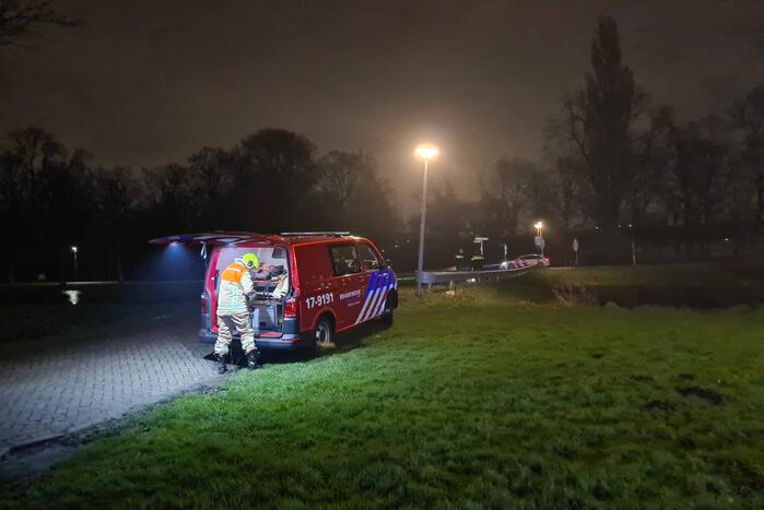 Problemen met waterwinning bij brand