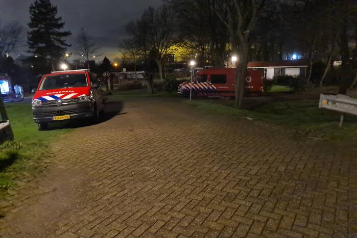 Problemen met waterwinning bij brand