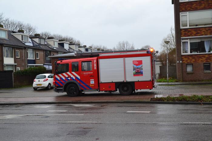 Dakbedekking losgewaaid door harde wind