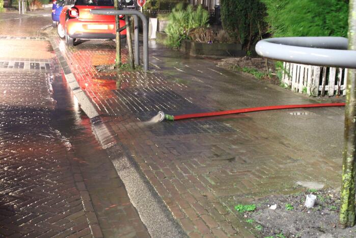 Wateroverlast in woning door regenbui