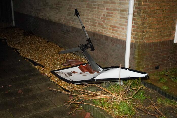Flinke schade in dorp door windhoos