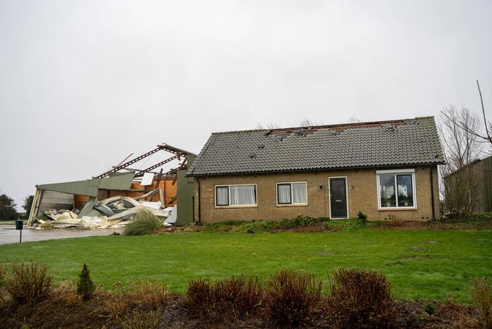 Windhoos storm Franklin zorgt voor enorme schade