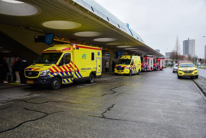 Ernstig ongeval op metrospoor