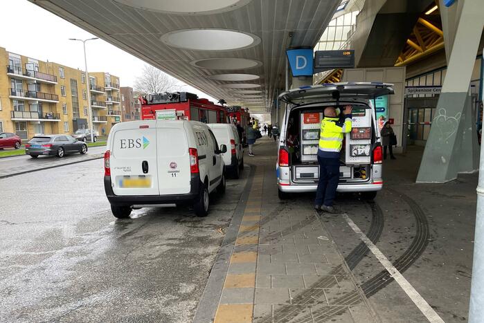 Ernstig ongeval op metrospoor