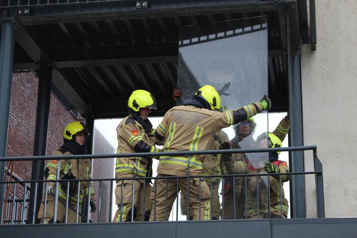 Ramen trapgang verzorgingshuis ontzet door storm Franklin