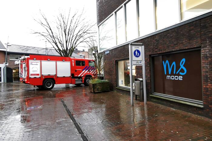 Winkel van MS mode gesloten na steekvlam