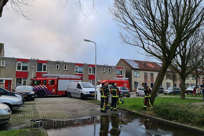 Brandweer ingezet voor scheefstaande boom