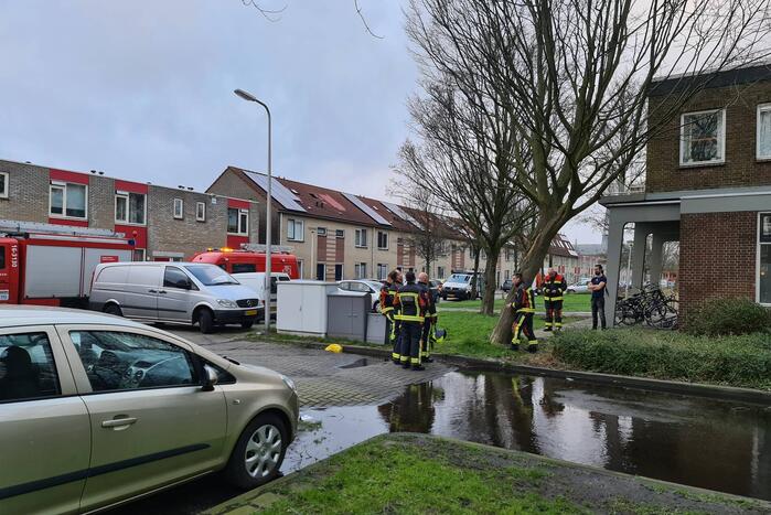 Brandweer ingezet voor scheefstaande boom