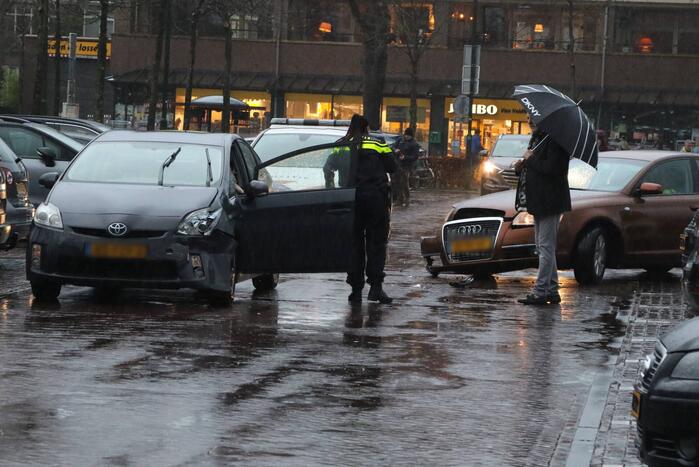 Schade bij ongeval op parkeerplaats