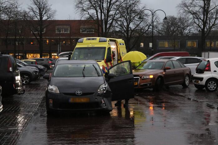 Schade bij ongeval op parkeerplaats