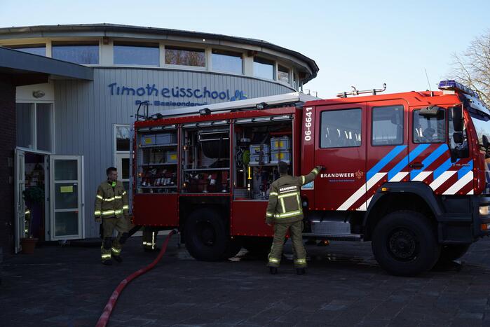 Waterlekkage in Timotheusschool