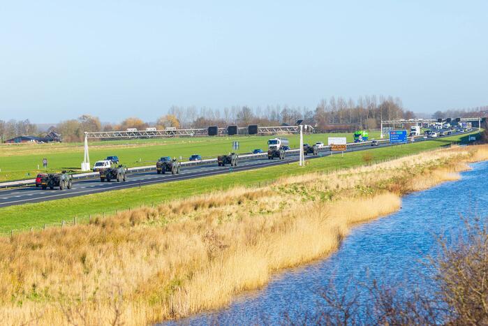 Defensie oefent met Fennek-verkenningsvoertuigen